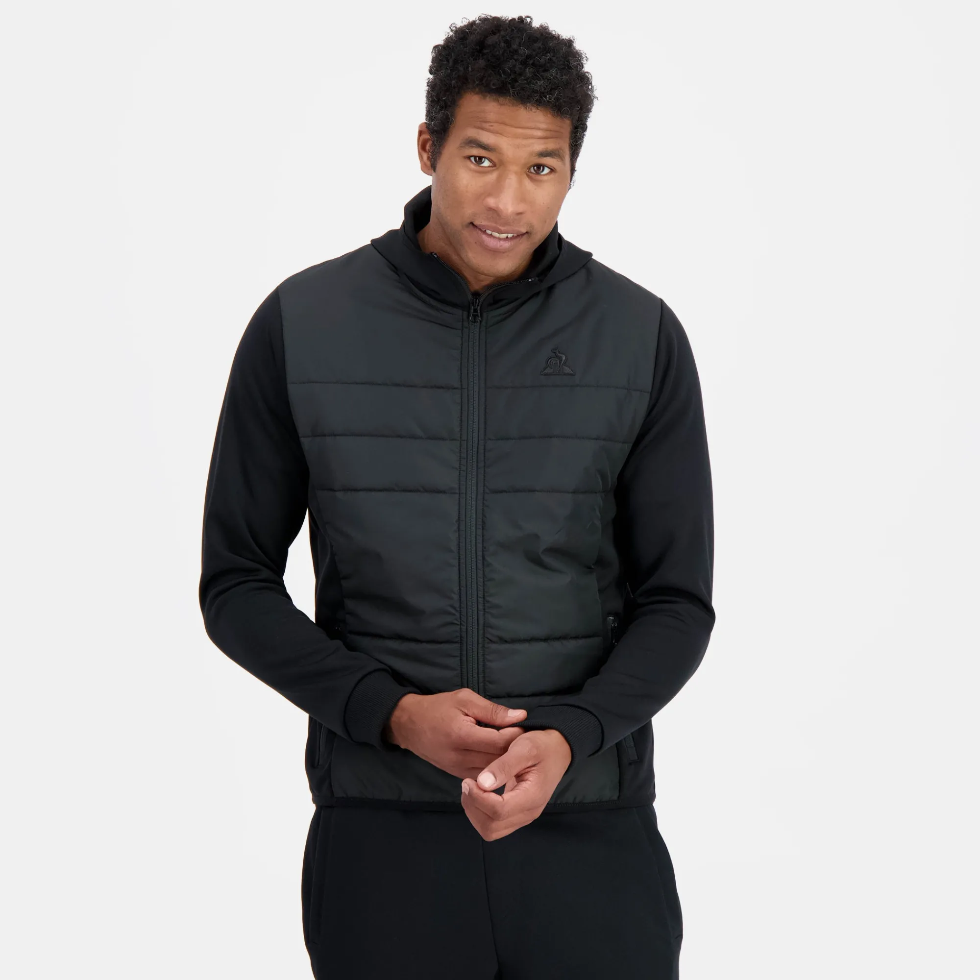Discount Ton sur ton Sweat zippé à capuche hybride déperlant Homme Homme Hoodies | Sweats