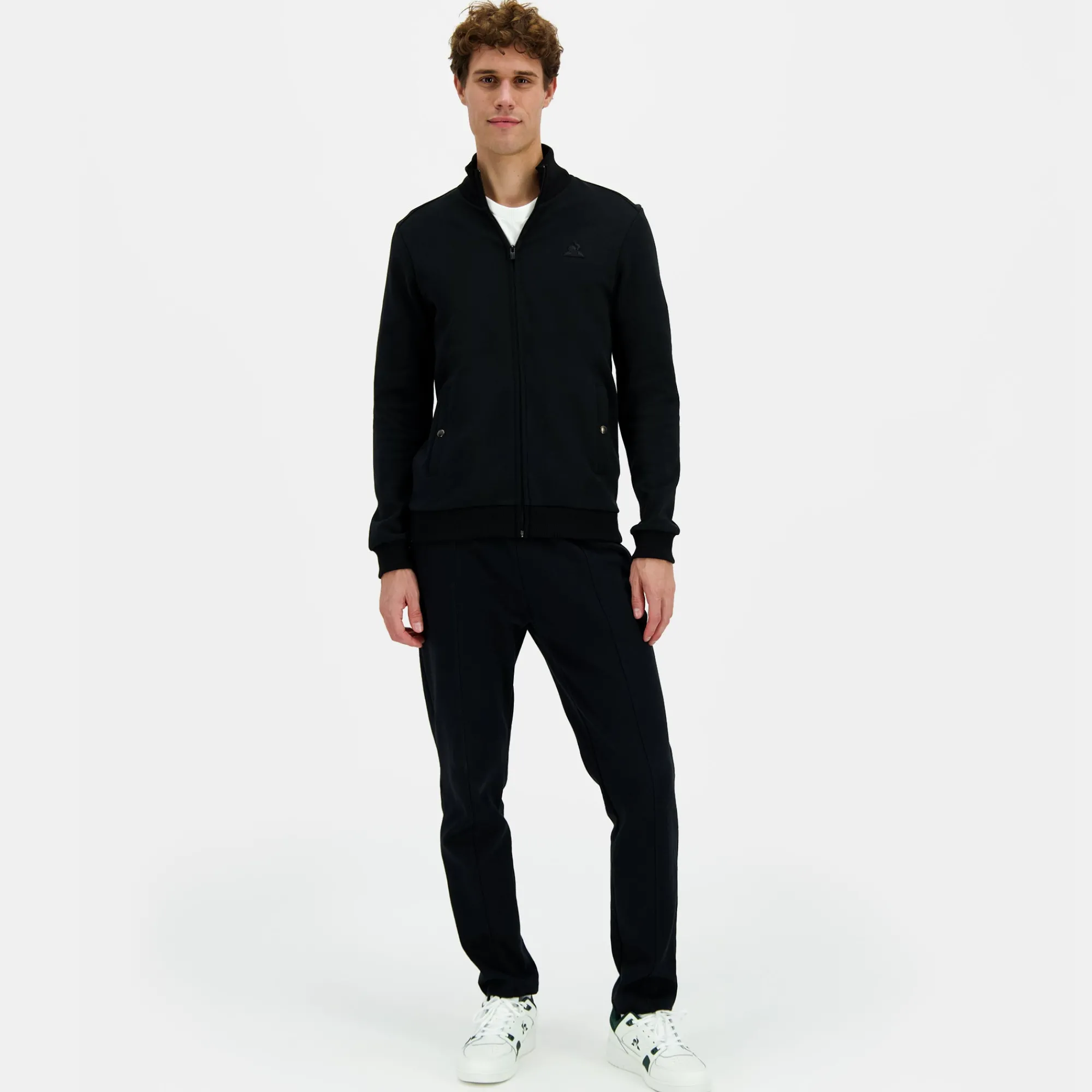 Fashion Ton sur ton Sweat zippé Homme Homme Sweats