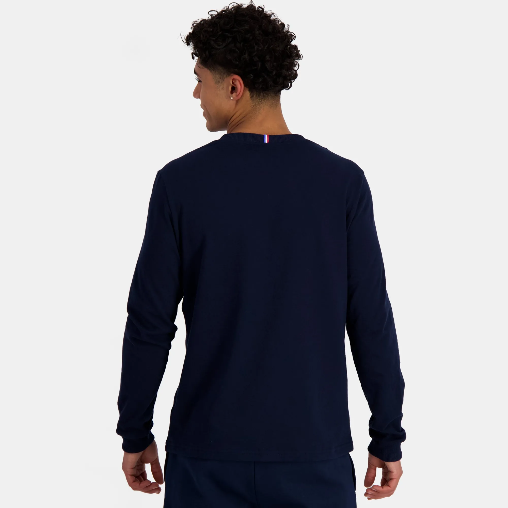 Outlet Ton sur ton T-shirt manches longues Unisexe Homme T-shirts Et Hauts