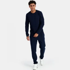 Outlet Ton sur ton T-shirt manches longues Unisexe Homme T-shirts Et Hauts
