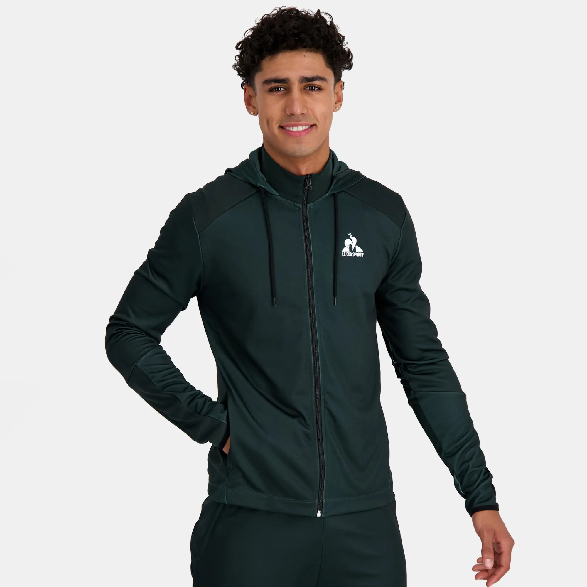 Flash Sale Training Performance Sweat zippé à capuche Homme Homme Training Et Fitness | Running