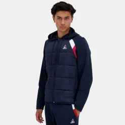 Fashion Tricolore Sweat zippé à capuche Homme Homme Vestes Et Doudounes | Sweats