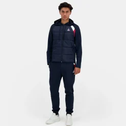 Fashion Tricolore Sweat zippé à capuche Homme Homme Vestes Et Doudounes | Sweats