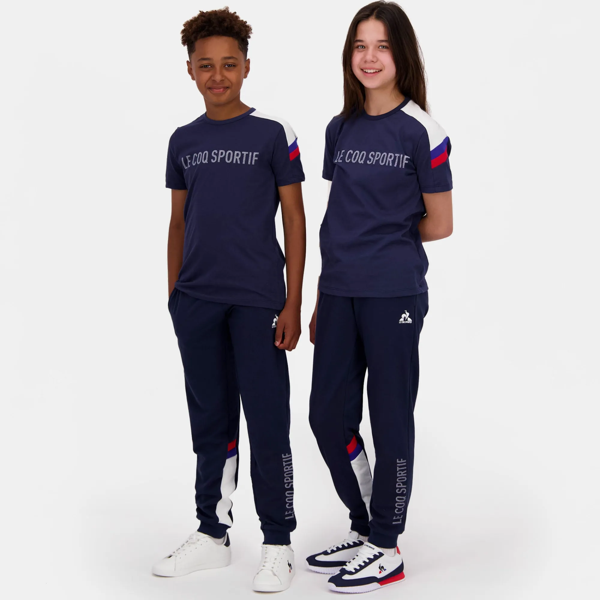 Best Sale Tricolore T-shirt Enfant Enfant T-shirts