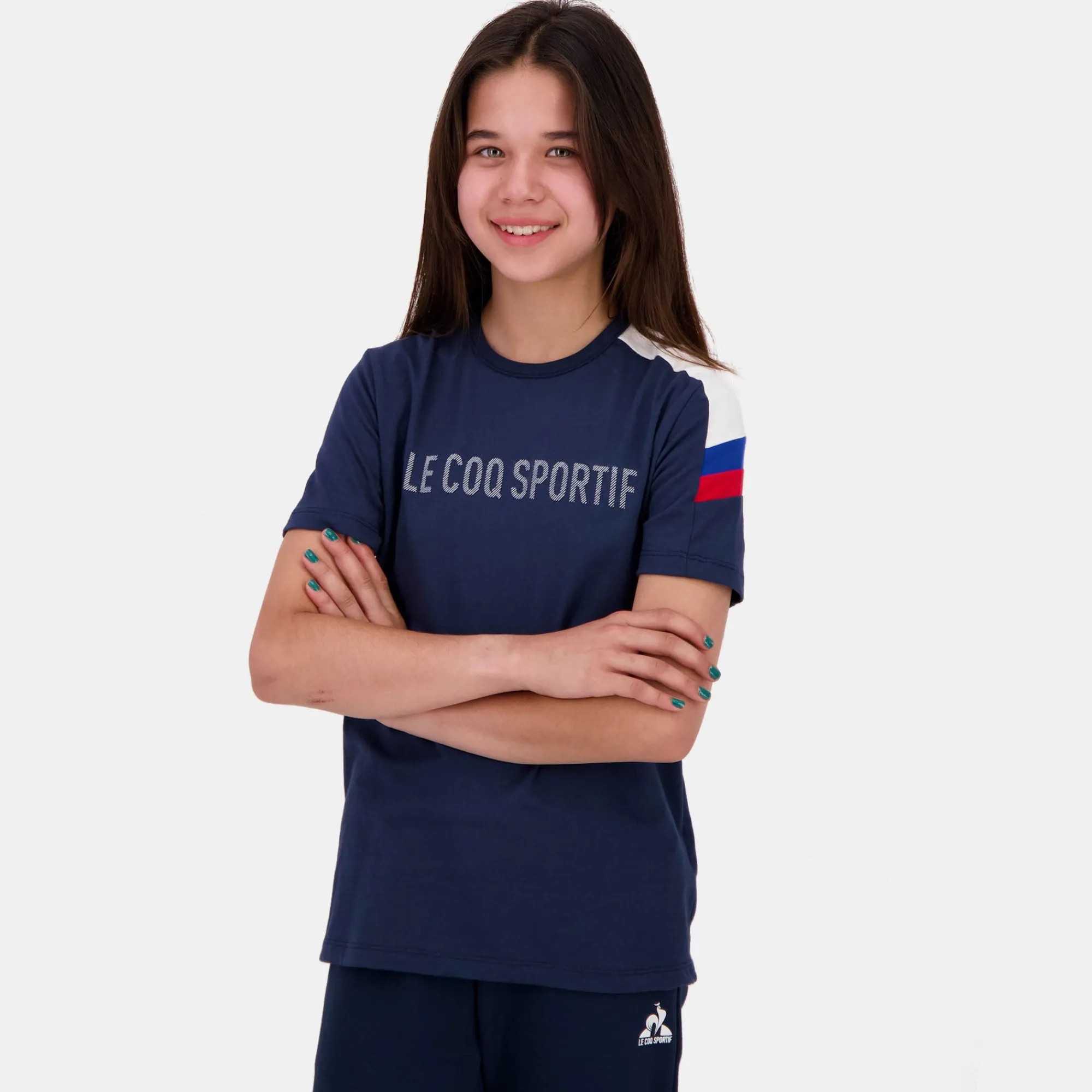 Best Sale Tricolore T-shirt Enfant Enfant T-shirts